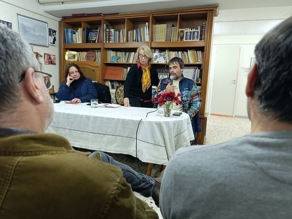 Παρουσίαση του ακτιβιστή-συγγραφέα Γ. Μακριδάκη — 1